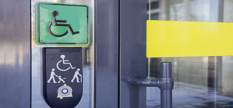 automatic handicap door opener in Danville